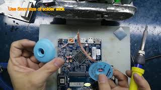 Shuttle Mini PC Advance repair / Change New Processor (Intel SR1UT)