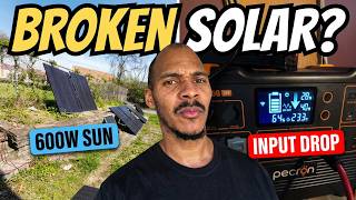 Weird Solar Charging Glitch On My Pecron E1500LFP