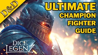 Ultimate Guide to D&D Champion Fighters