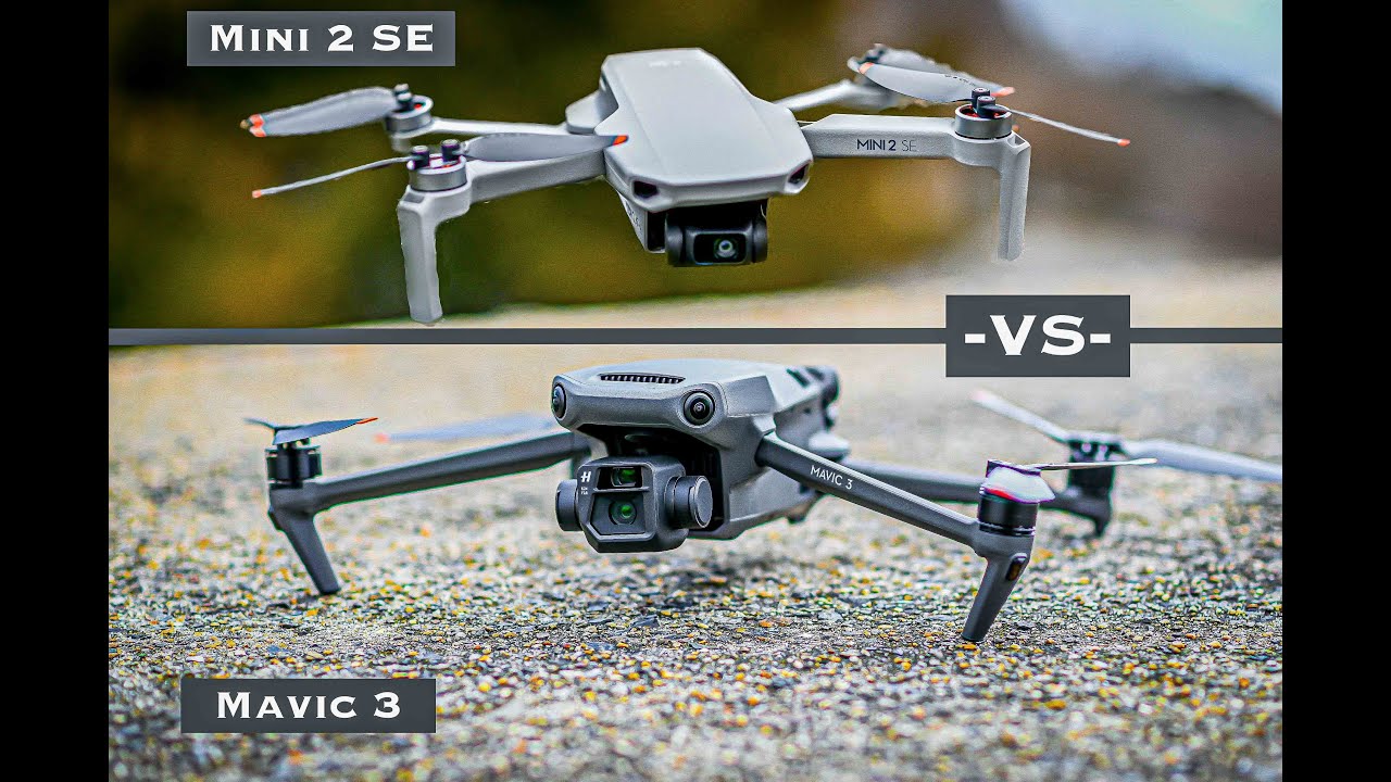 DJI Mavic 3 vs. DJI Mini 2 SE Narrated Flight Comparison - YouTube