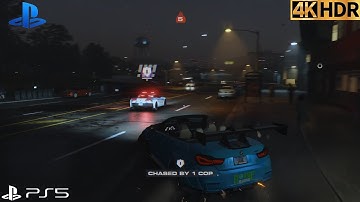 Is my BMW M4 too Eye Catchy for Cops ?? NFS UNBOUND|PS5 4K HDR 60 FPS|