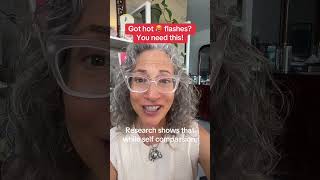 If you’re in perimenopause or post-menopause and have hot flashes and night sweats here’s a solution