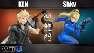 闘龍門 #36 KEN(Cloud) Vs. Shky(Zero Suit Samus) - スマブラforWiiU | Smashlog