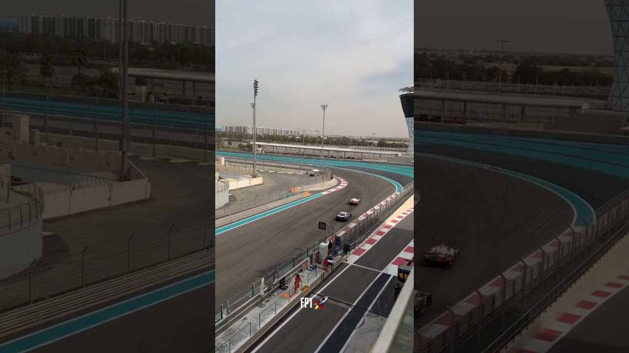 Race Day 🔥 Ajith Kumar Racing Recent Yas Marina Circut Abudhabi 