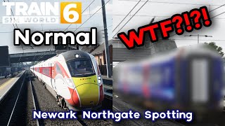 Train Sim World 6 - Trainspotting at Newark Northgate but the trains get weirder...