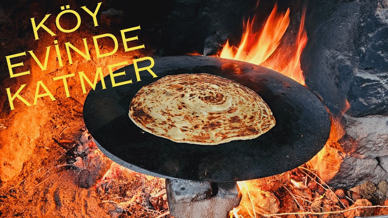 Köy Evinde Katmer Yapımı