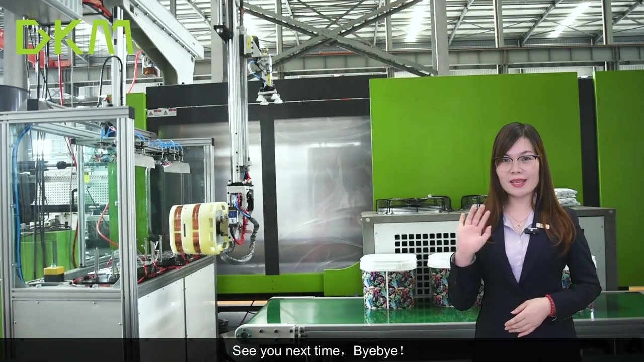 IML Bucket Injection Molding Line Testing