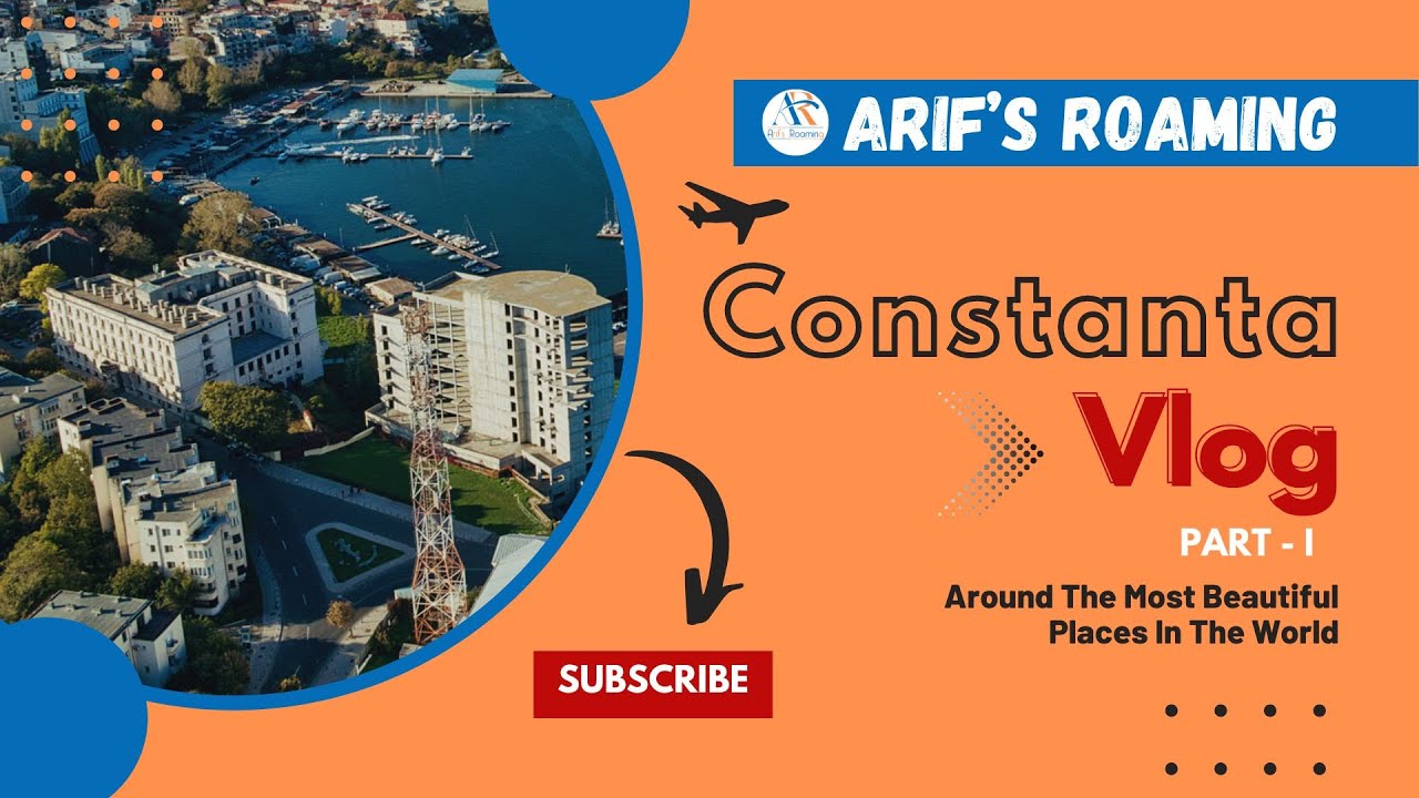 Exploring the Beauty of Constanta: A Captivating Vlog Experience | Constanta Part 1 | 
