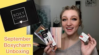 BOXYCHARM UNBOXING/SEPTEMBER 2020