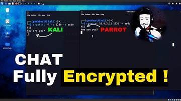 Hackers’ Secret Tool🛡️: Encrypted Chat with Cryptcat (Step-by-Step Guide!)  | Hindi