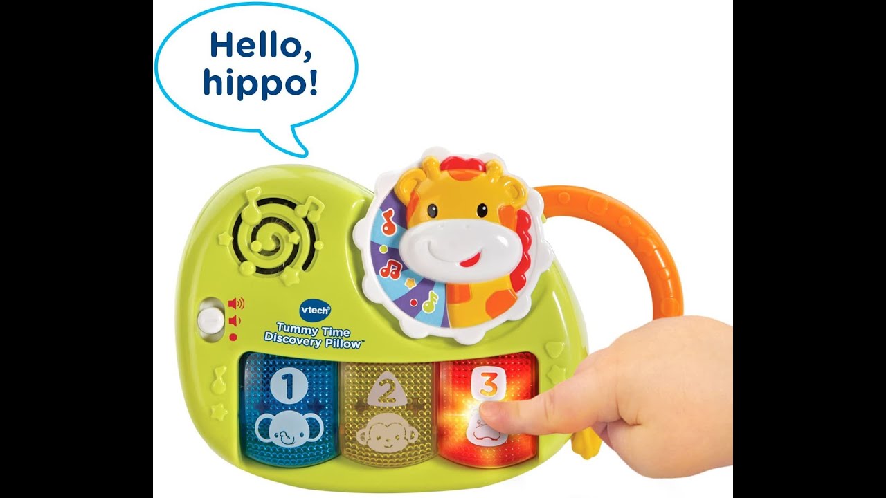 tummy time discovery pillow