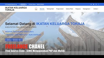 SIMK - Sistem Informasi Manajemen Kerukuran - Free Source Code PHP-MySQL-CodeIgniter3