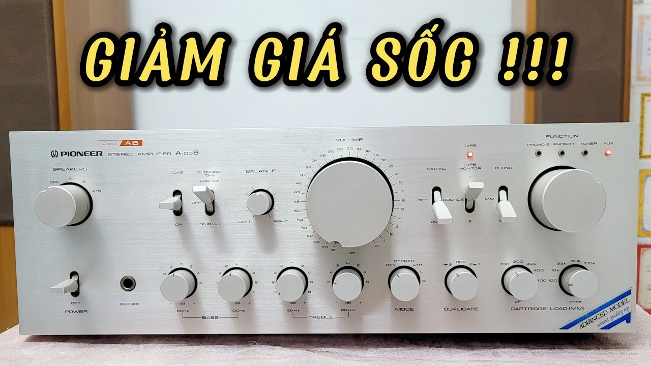 💥 Giảm giá cực tốt / 🌟Pioneer A 008 / ☎️ 0355483802 | Chất âm