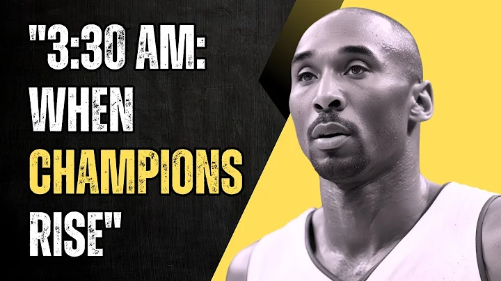 Kobe Bryant's Morning Routine That Will Transform Your Day