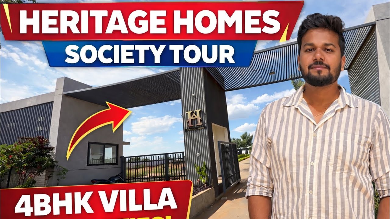 Heritage Homes 4Bhk Villa & Amenities | Sarjapura Road Bengaluru 