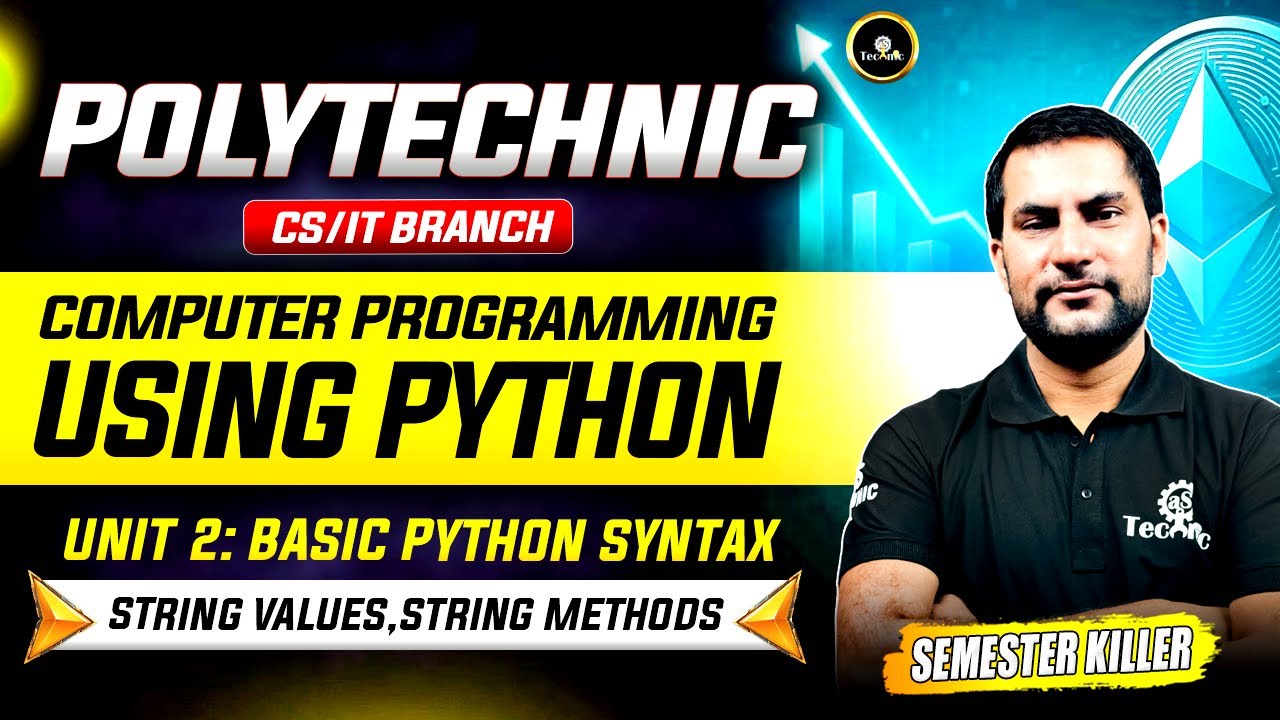 String Values,String Methods| Computer Programming Using Python ...