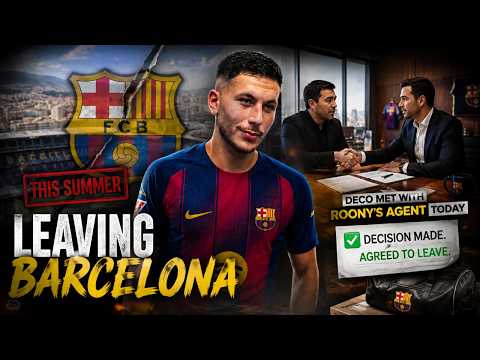 💣 Roony Bardghji EXIT This Summer Confirmed🚨| Deco BEGINS Squad Clear Out💥