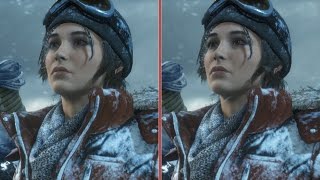 A detailed look at the graphical fidelity of rise tomb raider on
playstation 4 compared to pro's high framerate, enriched visuals, a...