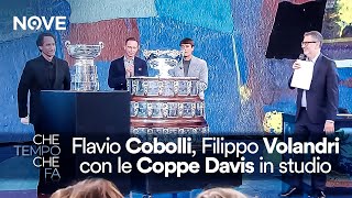 La Coppa Davis arriva in studio | Che tempo che fa