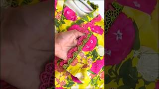PRINTED SUITS DESIGN WITH LACE 🔥 #shorts #shortsfeed #dressdesign #printedsuitdesign