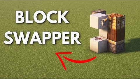Super easy block swapper (Java)