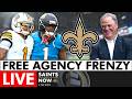 Saints Free Agency LIVE: 2026 NFL Free Agency Tracker + New Orleans Saints Rumors &amp; NFL News | Day 1
