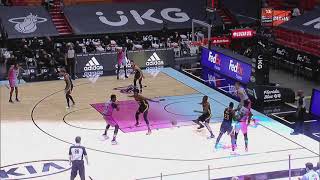NBABreakdown: Jimmy Butler/Bam Adebayo Assists and Duncan Robinson off-ball movement screenshot 5