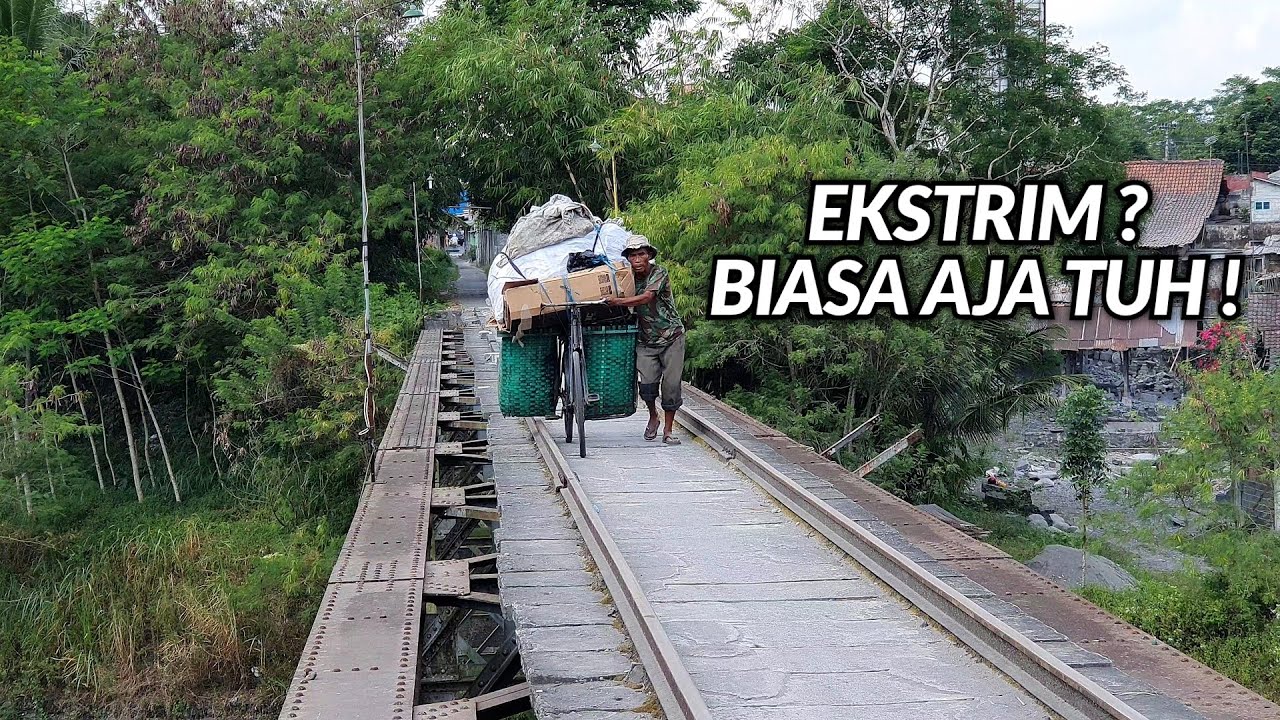 JEMBATAN KA INI VIRAL KARENA EKSTRIM ? | JALUR KA NONAKTIF YOGYAKARTA - MAGELANG