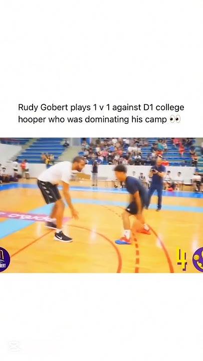Rudy Gobert 1v1 Vs ELITE Hooper 👀