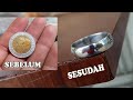 🔴Cara Membuat cincin perak anti karat dengan uang logam - IN diy