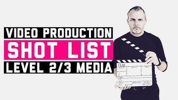 How to create a Shot List - Video Production