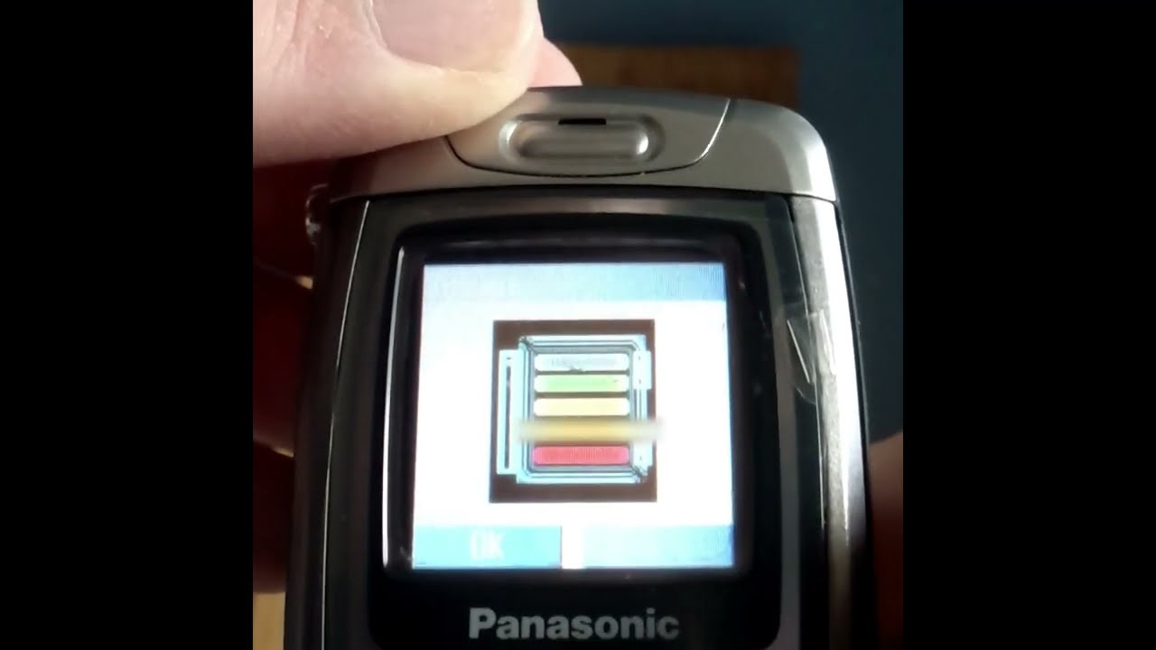 Panasonic X300 incoming call