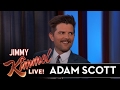 Adam Scott's Son Stole From Jimmy Kimmel