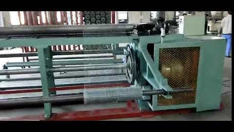 Hexagonal wire netting weaving machine made from China CNC pvc wire weaving machine