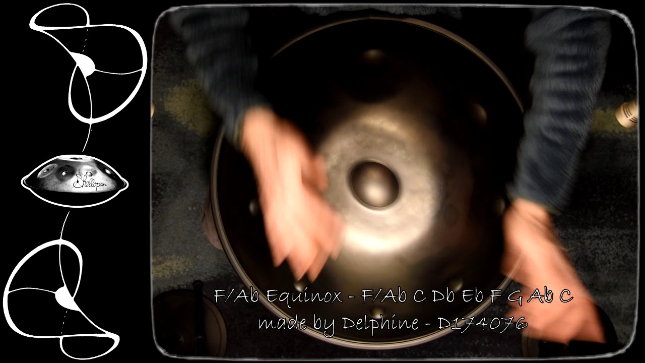 Handpan - F Equinox - crafted by Delphine (2018)