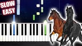 Old Town Road Roblox Piano Easy Version Youtube - old town road notes on roblox piano