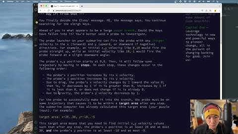 Advent of Code 2021 Day 17 (Rust)