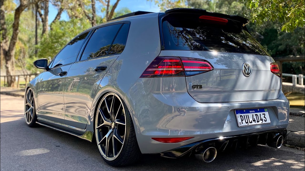 ESCAPE DUPLO IGUAL DO GTI NO GOLF TSI - O carro ficou com um ronco insano!