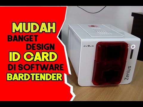 Cara Mudah Design ID Card Di Software Bartender