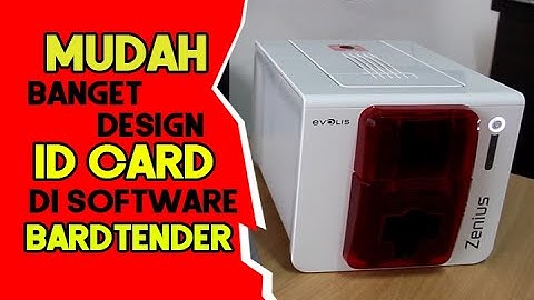 Cara Mudah Design ID Card Di Software Bartender