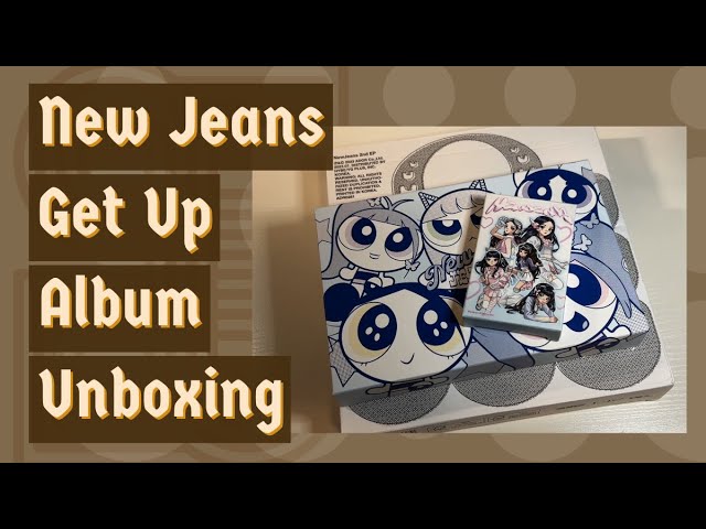 New Jeans Get Up Album Unboxing - YouTube