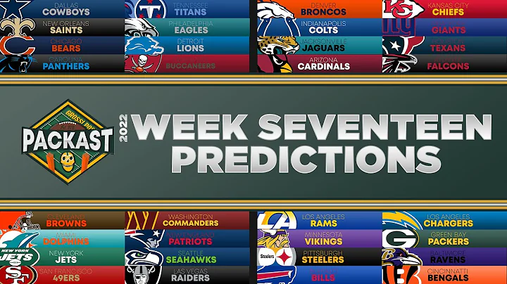 NFL Week 17 Predictions