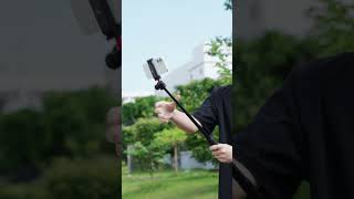 The compact tripod and selfie stick made for on-the-go creators.