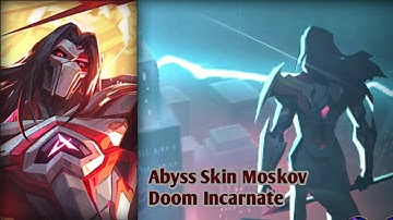 Script Skin Abyss Moskov Doom Incarnate Full Voice and Effect No Password - Mobile Legends