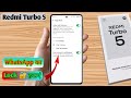 redmi turbo 5 whatsapp lock remove, redmi turbo 5 whatsapp fingerprint lock off