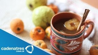 Receta de Ponche de Frutas / Cómo hacer ponche / Ponche navideño