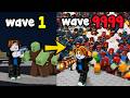 Went From Noob To Master In Roblox Survive Zombie Arena!
