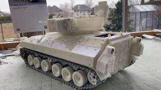 RC 1/16 M3A3 Bradley US Cavalry Fighting Vehicle - Electronics and weapons system test build report