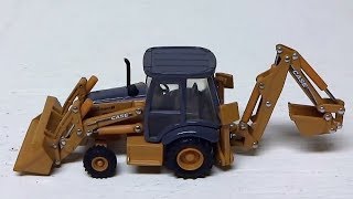 1:50 Ertl Case 580 Super M Tractor Loader Backhoe