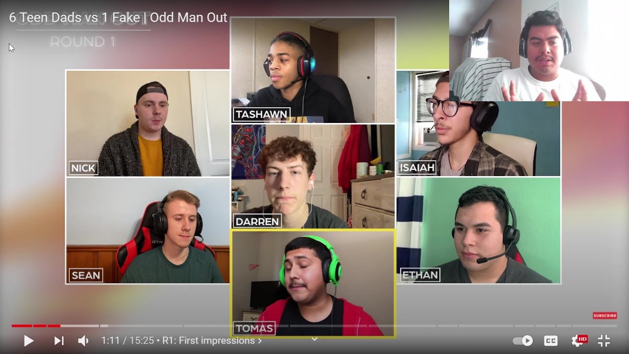 Jubilee Odd Man Out (6 Teen Dads vs. 1 Fake) Reaction. Did not expect that ending.